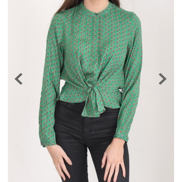 Scotch & Soda Tops - MAISON SCOTCH Printed Tie Top